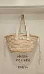 koszyk torebka letnia z naturalnej rafii Me&Bags