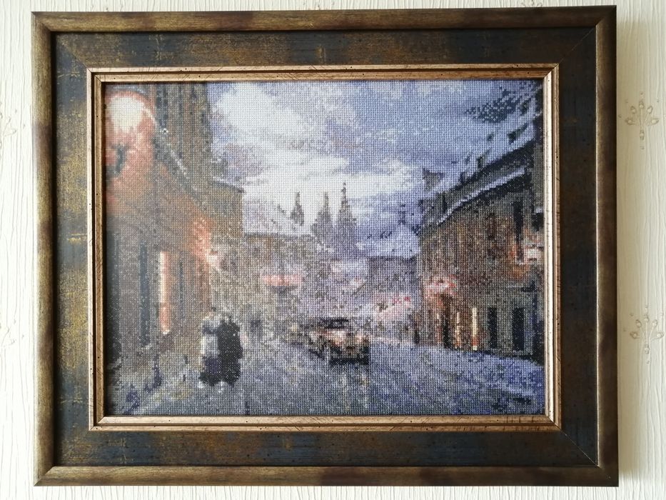 Картина вишита "Стара Прага"