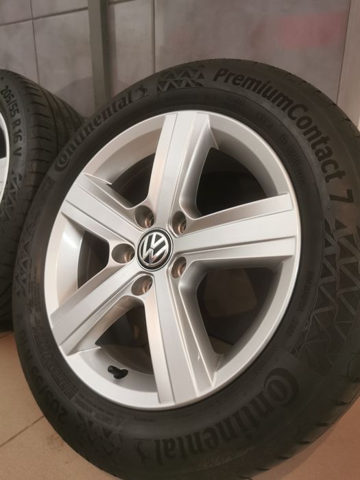 Koła letnie 205/55/16 VW Golf Passat Tiguan Skoda Seat 5x112