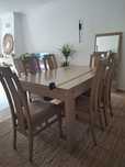 Vendo mesa de sala de jantar impecável