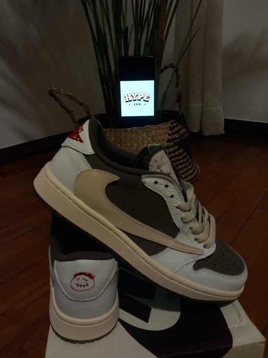 Air Jordan 1 Low Travis Scott Olive nº42 NOVAS com caixa