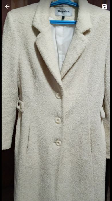 Шерстянное деми пальто