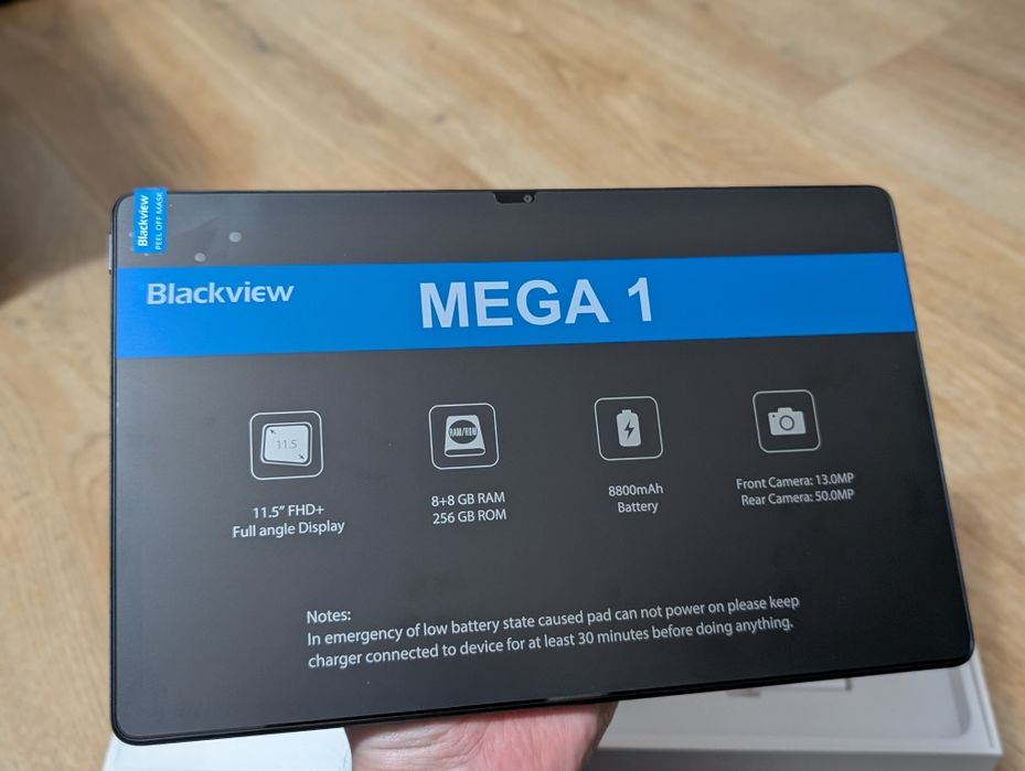 Продам НОВиЙ Планшет Blackview Mega 1 (8/256GB).LTE.
Продам НОВиЙ План