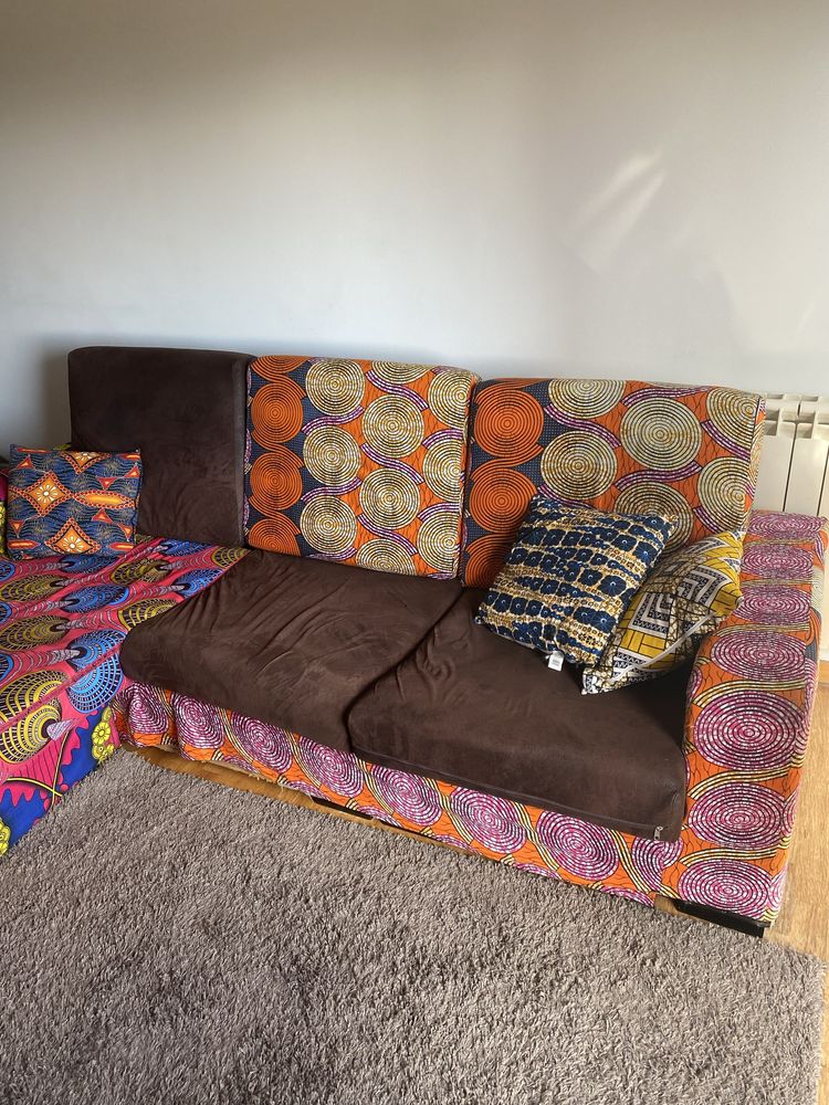 Sofa com chaise longue