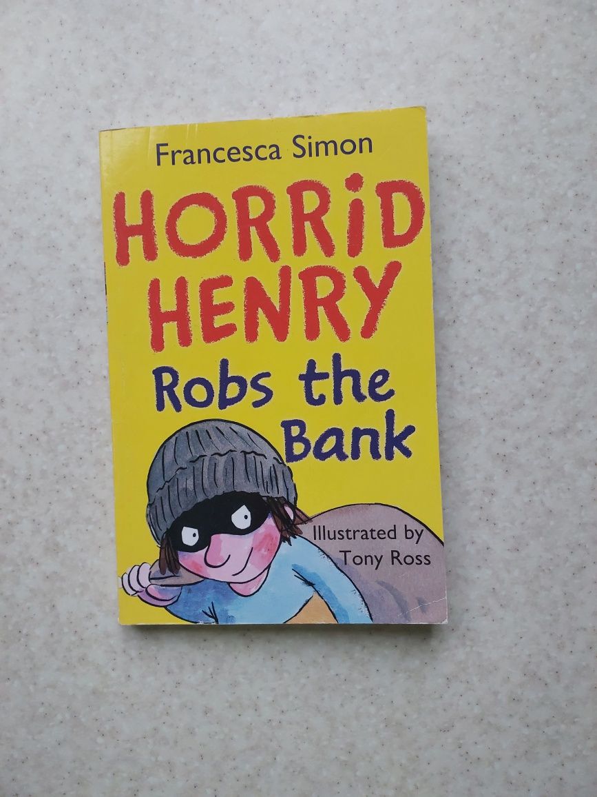 horrid henry robs the bank жахивий генрі грабує банк книга англійською