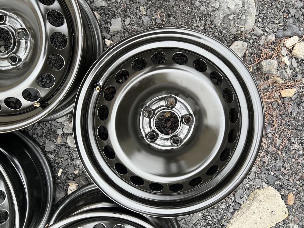 4xfelga stalowa 15'' AUDI/VW/SKODA/SEAT (5x100 ET29)