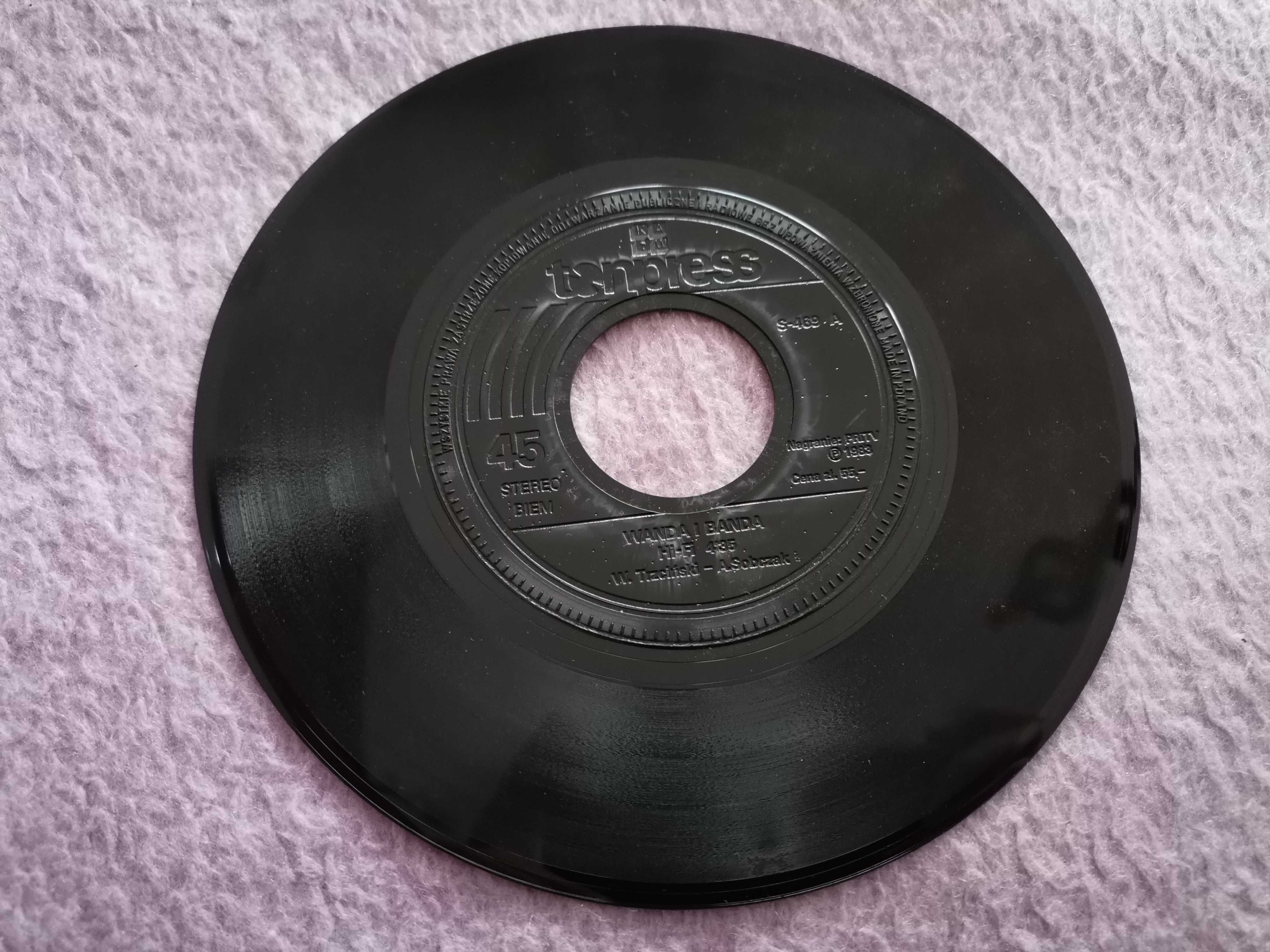 Wanda i banda NIE BĘDĘ JULIĄ / HI-FI singiel analog winyl W-wa