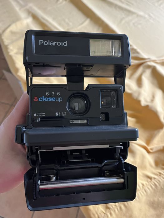 Aparat Polaroid 636 closeup