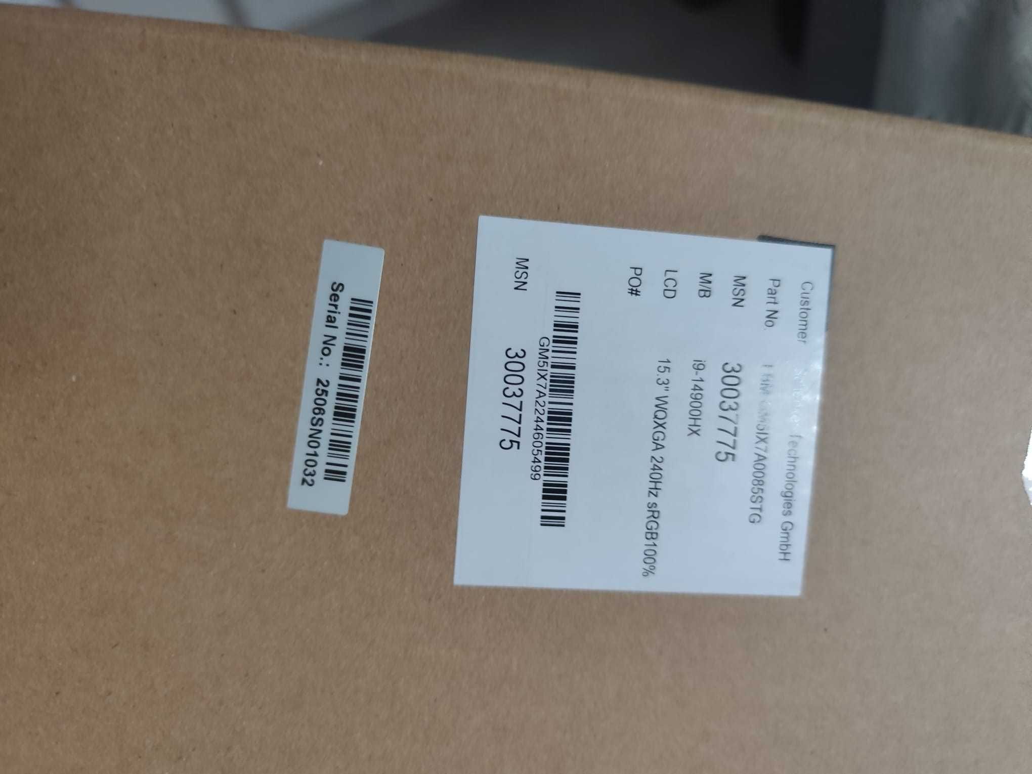 TUXEDO Stellaris Slim 15/RTX 4070/Intel Core i9-14th/96GB RAM/1 TB