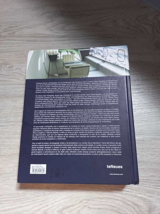 Livro Ultimate London Design de teNeues