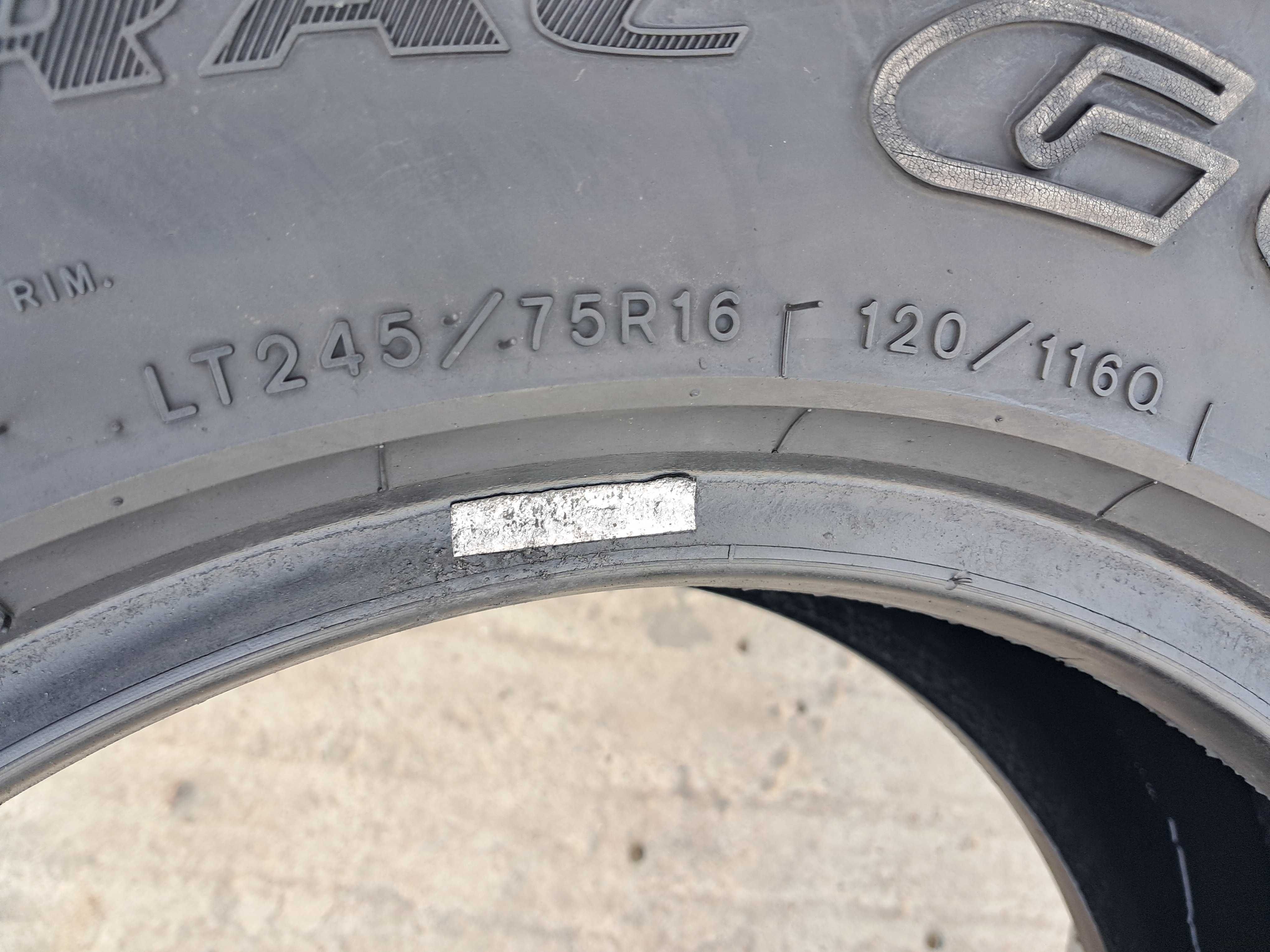 Резина 75% протектор Good Year 245/75 R16 Wrangler Duratrac