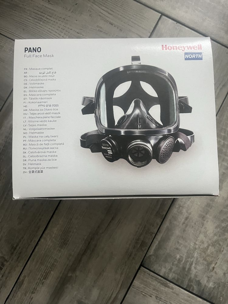 Maska honeywell PANO na calą twarz plus filtr fernez willson.