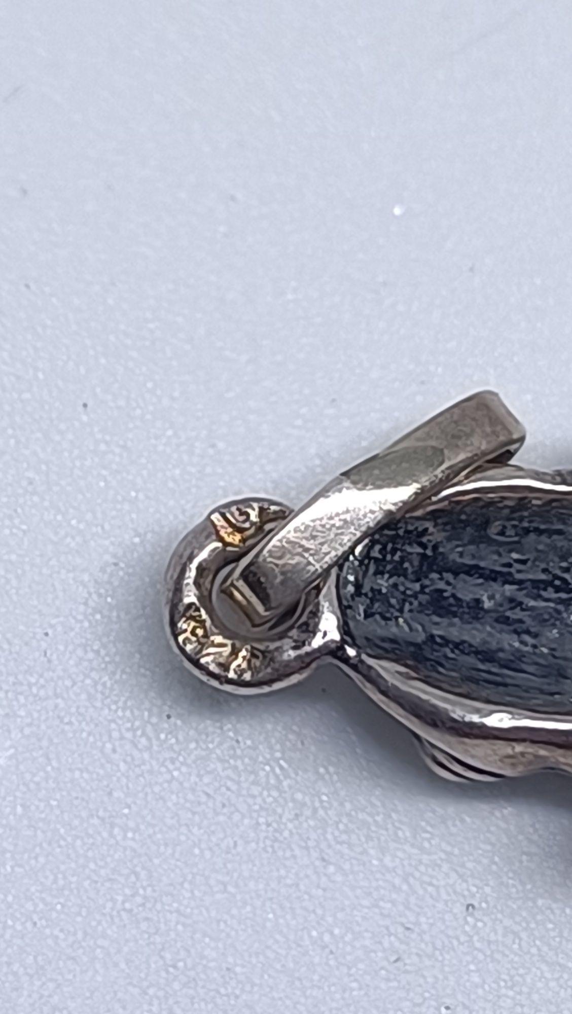 Urocza zawieszka żabka ze srebra, srebro 925, G5