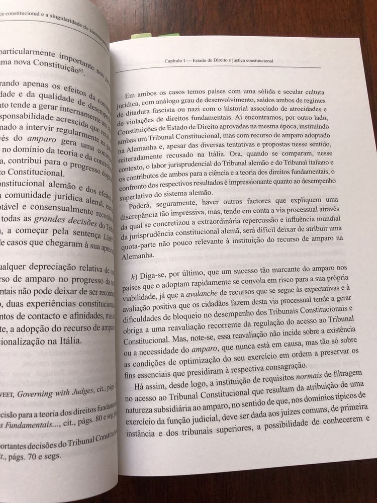 Sistema Português de Fiscalizaçao da Constitucionalidade- Jorge Novais