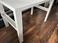 Biurko regulowane Ikea Pahl biale 96x58