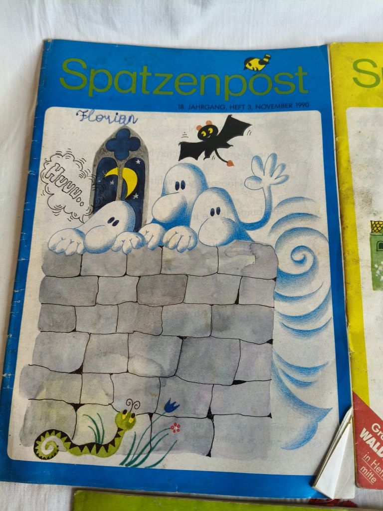 Stare czasopisma dla dzieci po niemiecku spatzenpost 41