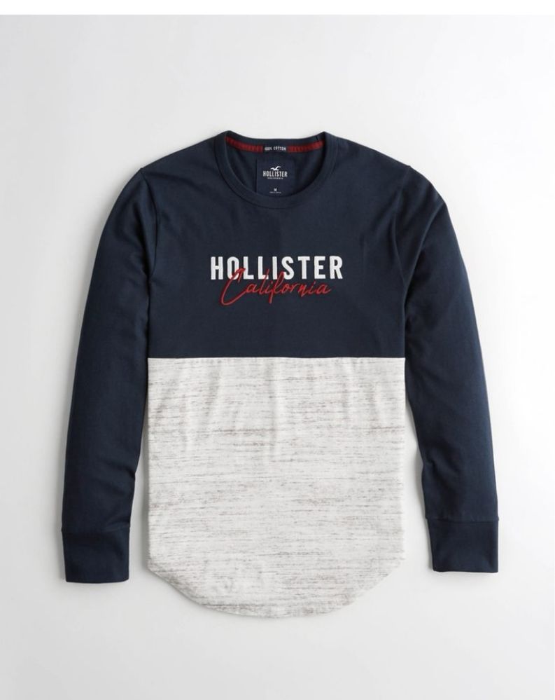 Лонгслив HOLLISTER 100% хлопок