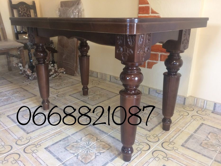 Стіл Стол Столы "Жолудь" розкладний з натурального дерева