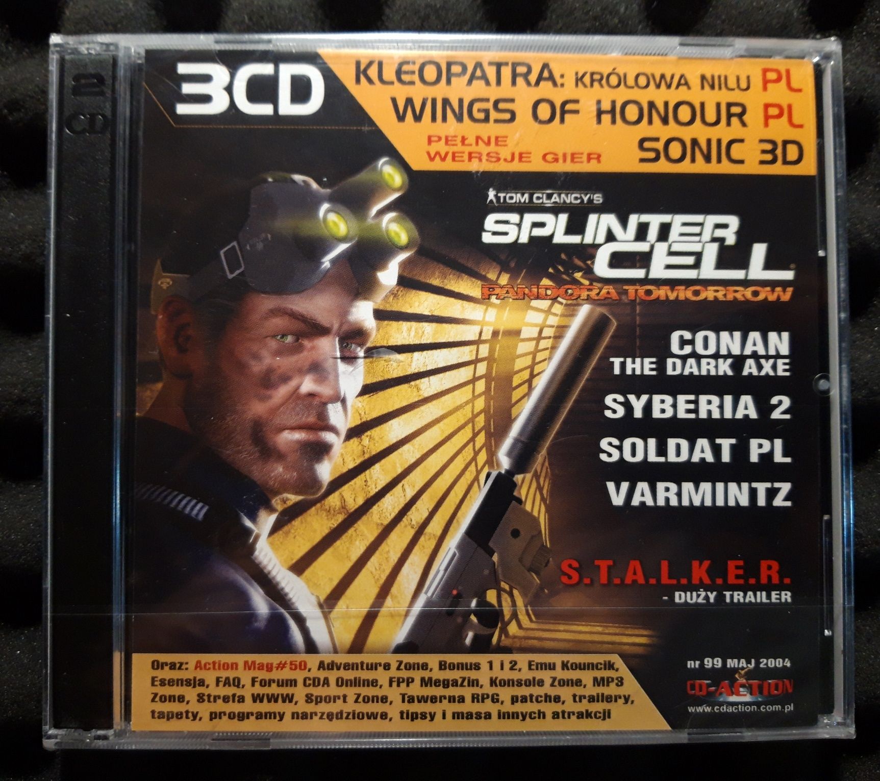 Kleopatra: Królowa Nilu / Wings Of Honour / Sonic 3D 2xCD 2004 FOLIA