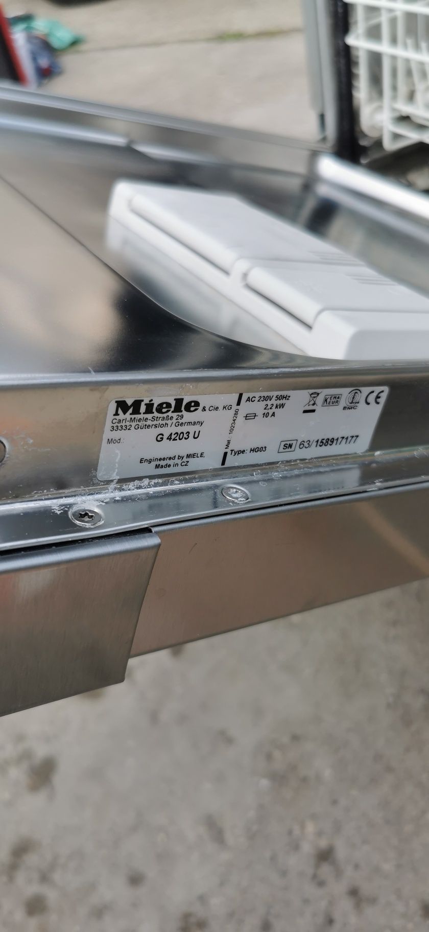 Zmywarka miele g4203u
