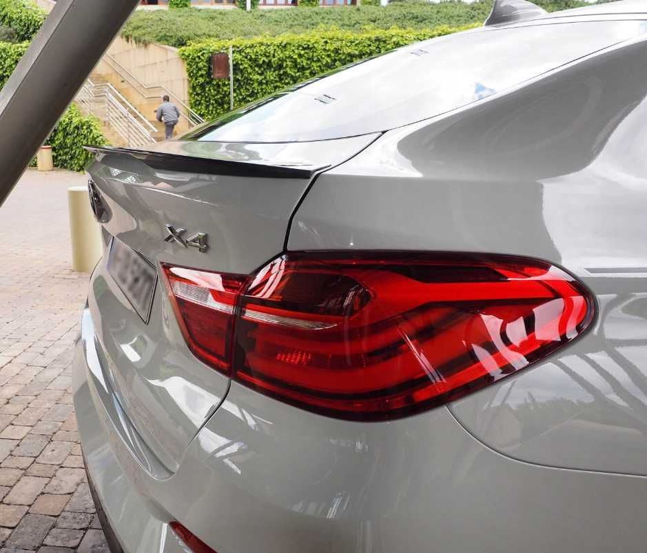 Lotka Spoiler Dokładka BMW X4 F26 CZARNY POŁYSK
