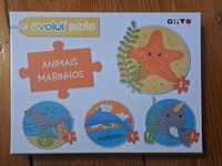 Evolui - Puzzle animais marinhos (novo)
