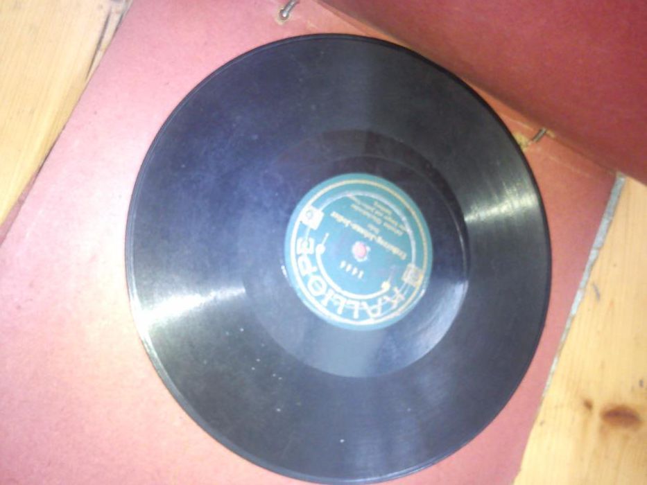stary gramofon Odeon przedwojenny