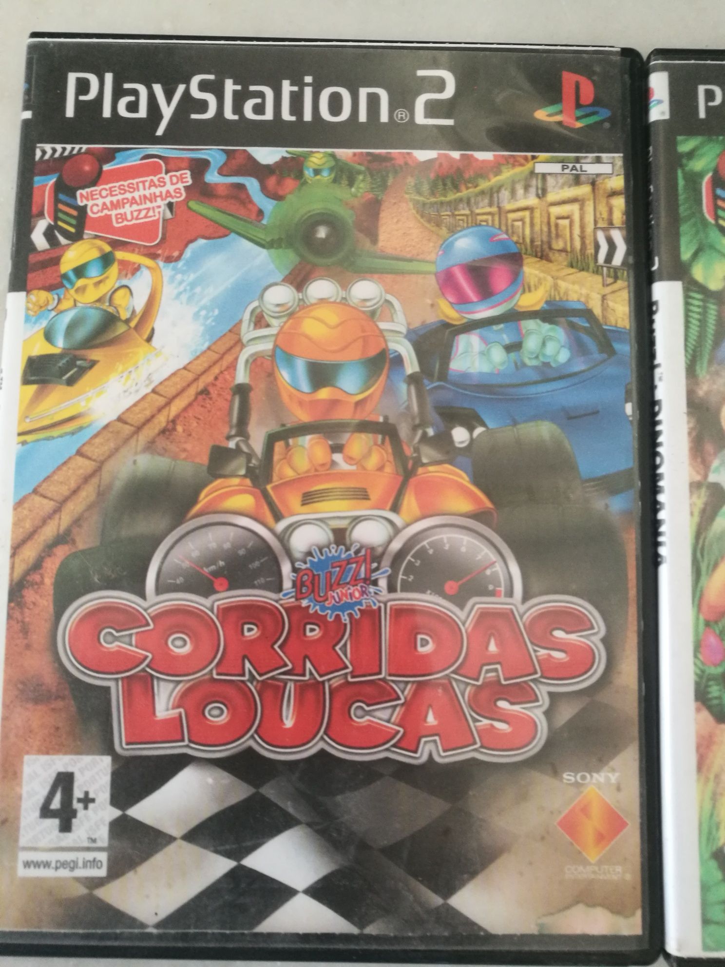 Dois jogos Playstation 2