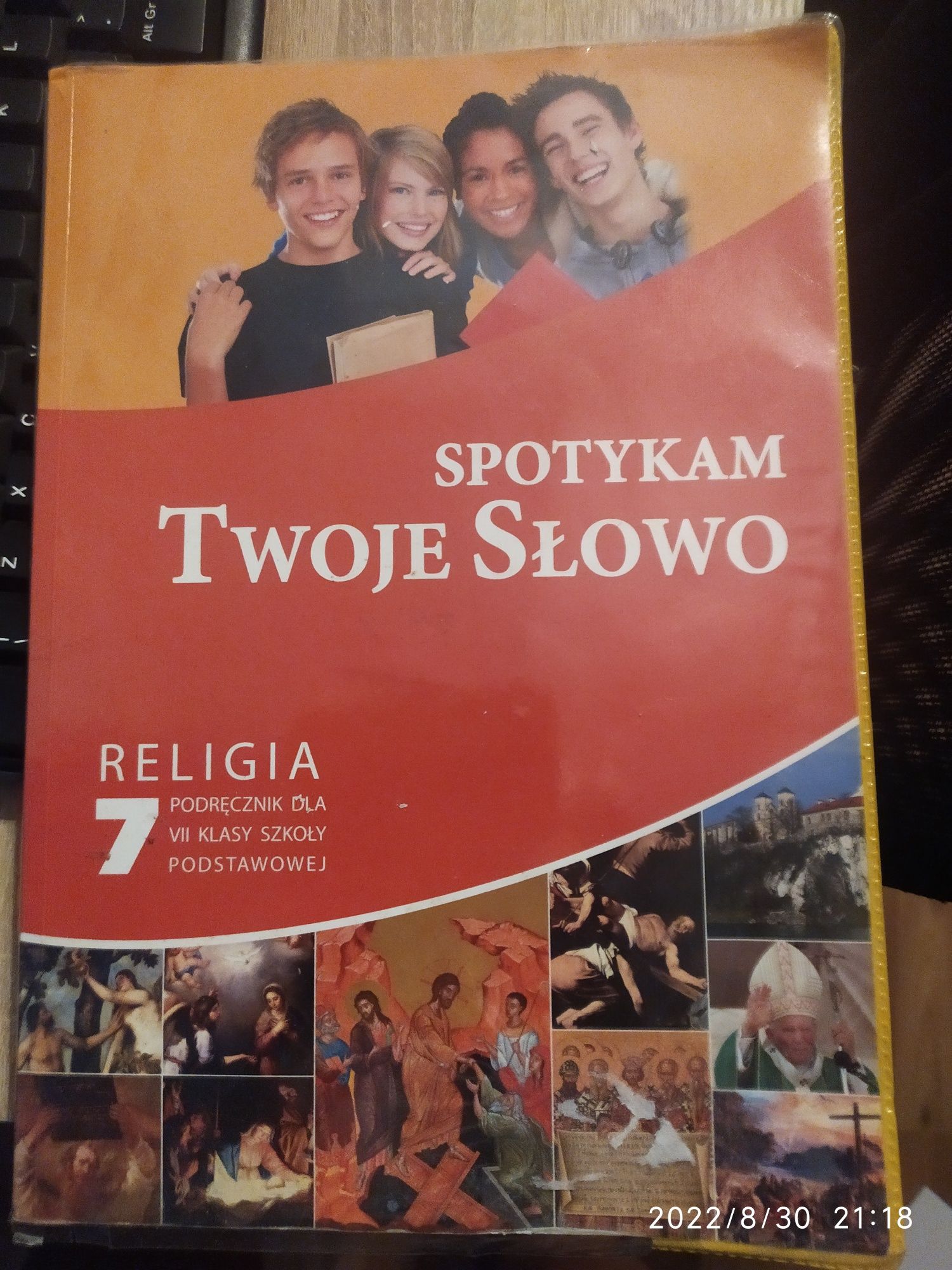 Książka do nauki religii do klasy 7