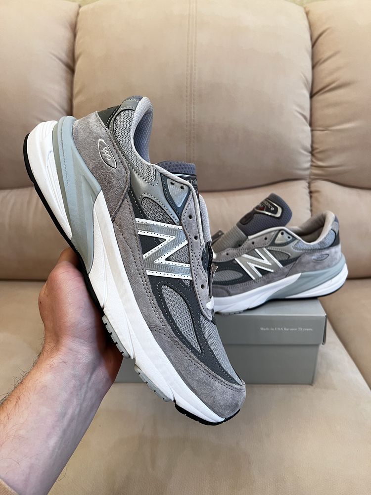 Оригинал New Balance 990v6 Made in USA Grey новые M990GL6