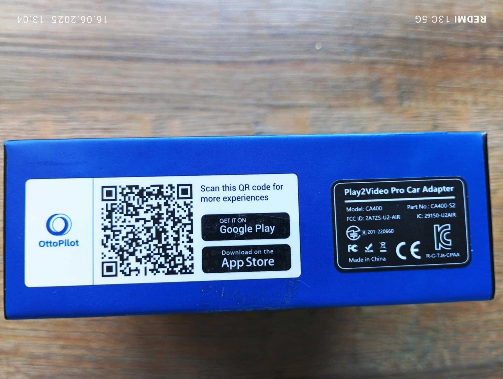 Ottocast Play2Video PRO Android Auto / Apple Carplay Netflix YouTube