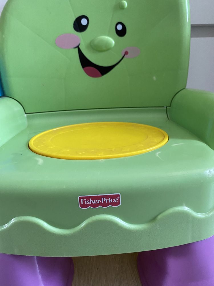 Fisher Price krzesełko uczydełko interaktywne edukacyjne