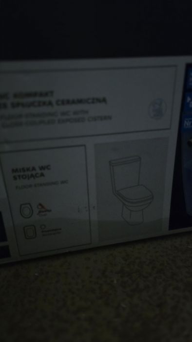 WC stojące Koło rekord z deską