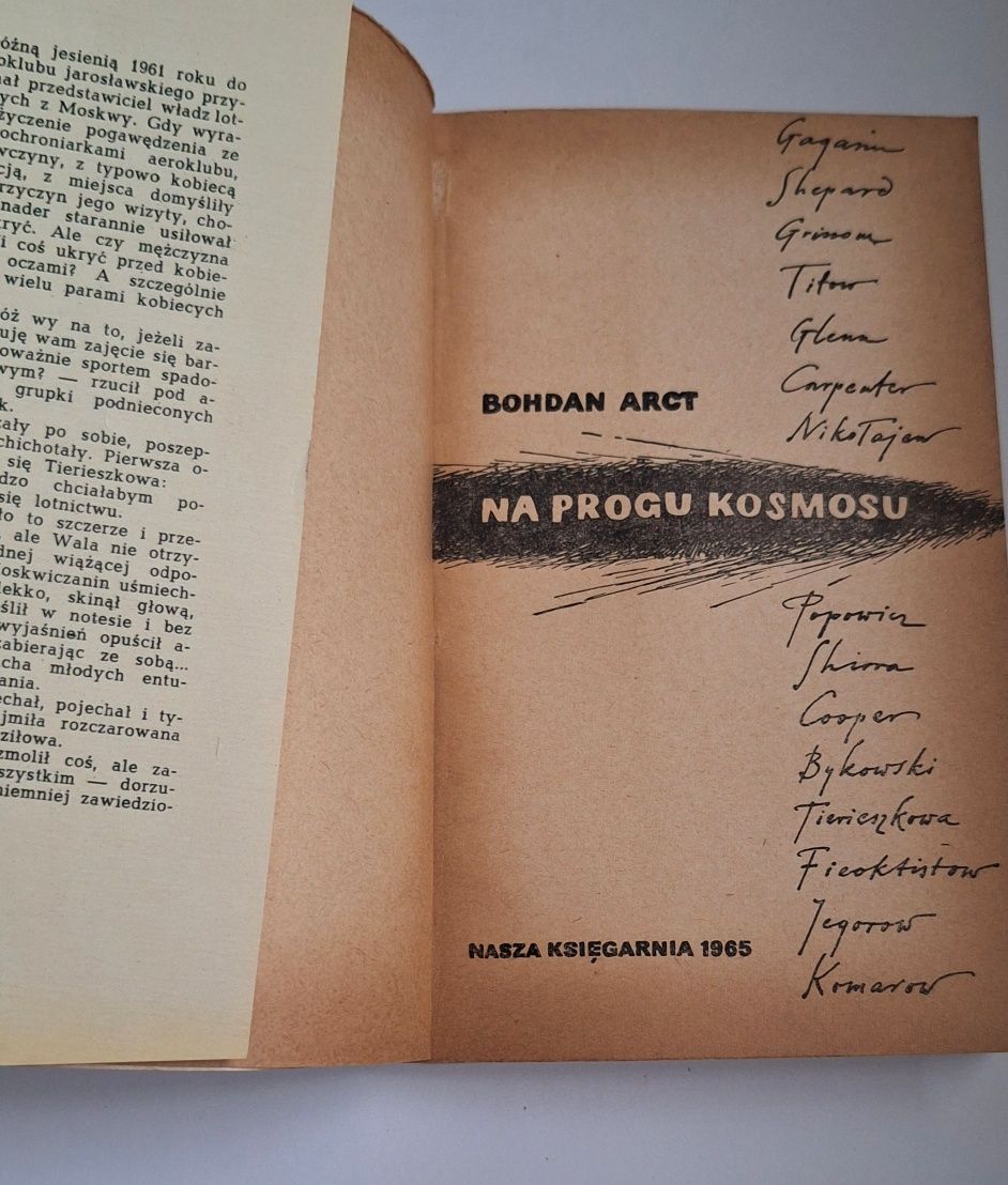 Na progu kosmosu, Bohdan Arct