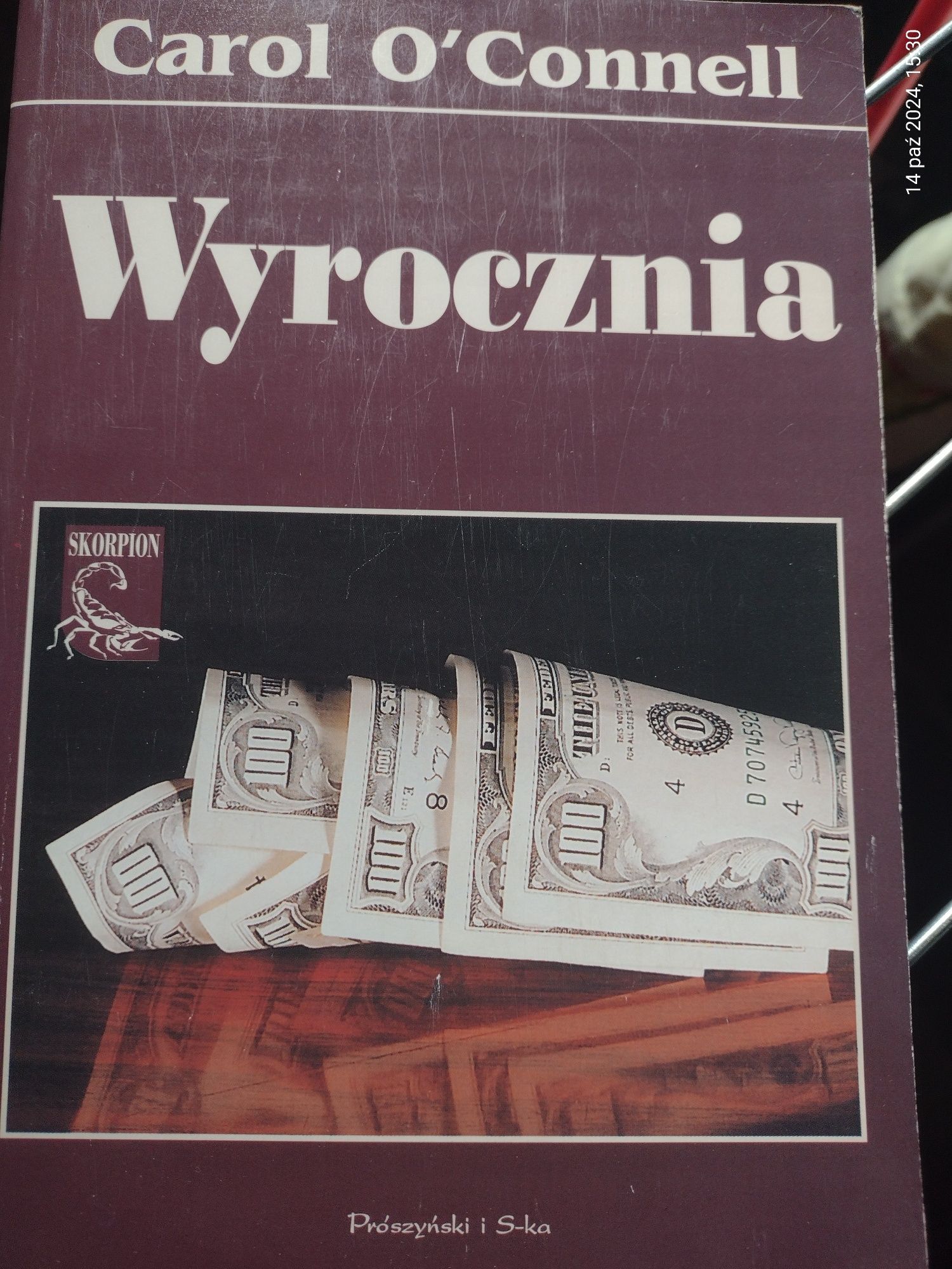 Książka "Wyrocznia"  Carol O'Connell