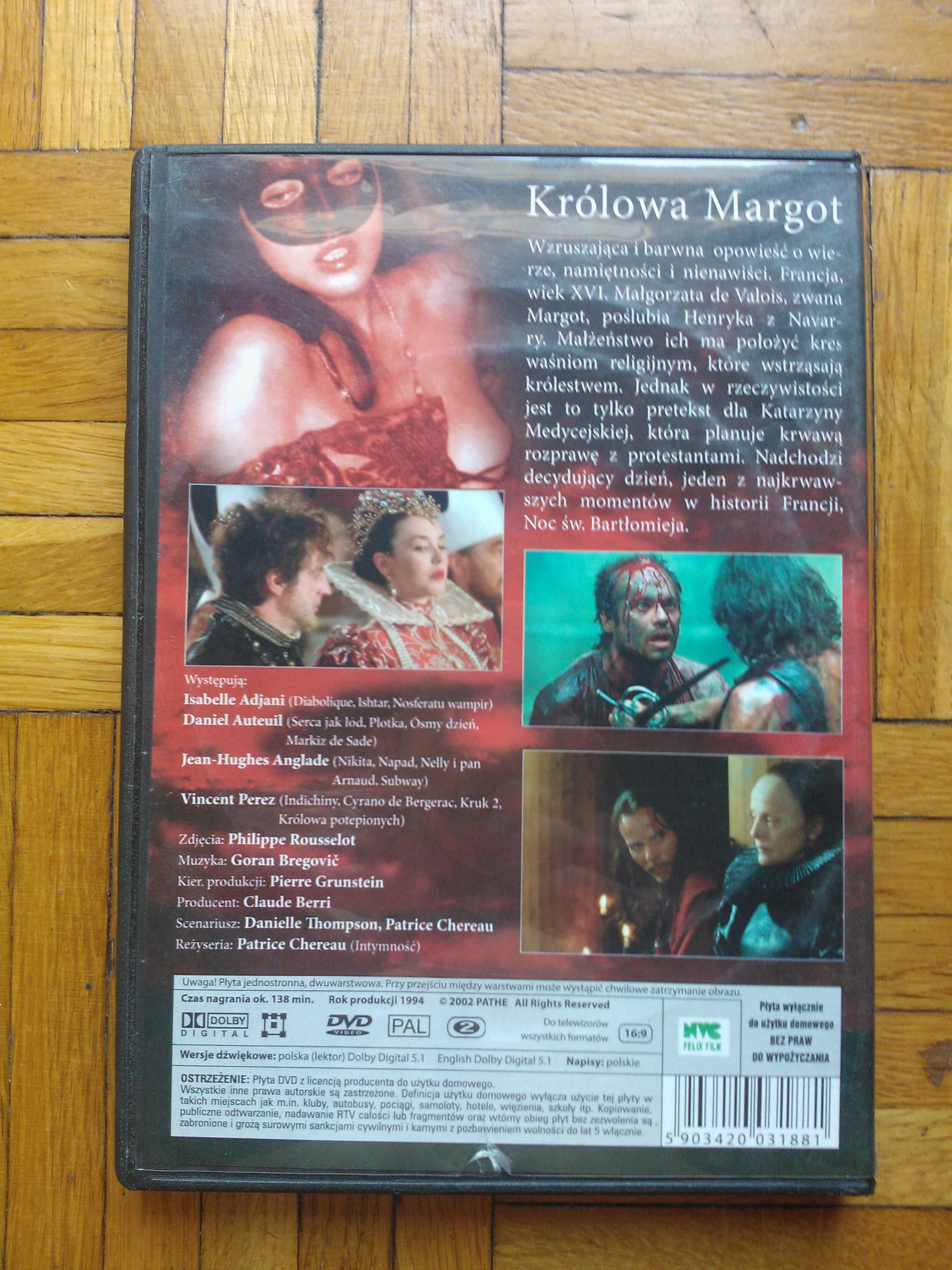 Królowa Margot (DVD)
