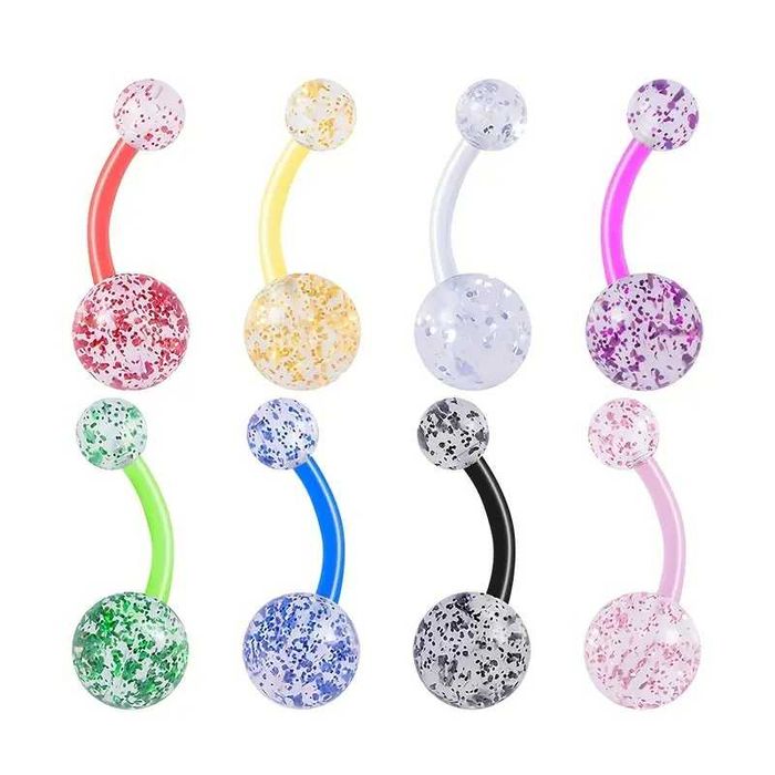 Пірсинг | Високоякісний Акрил | Сережка Банан