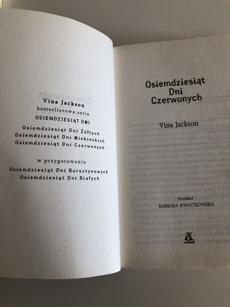 Osiemdziesiąt Dni Czerwonych - Vina Jackson