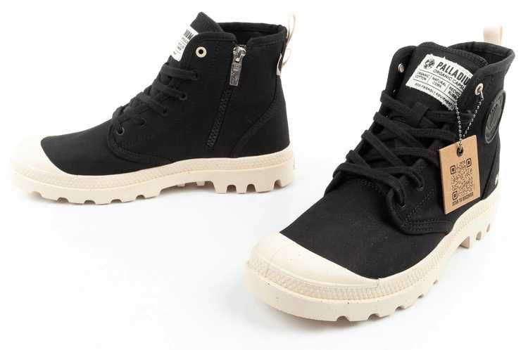 Palladium Pampa Zip sportowe męskie trampki za kostkę czarne r. 40-45