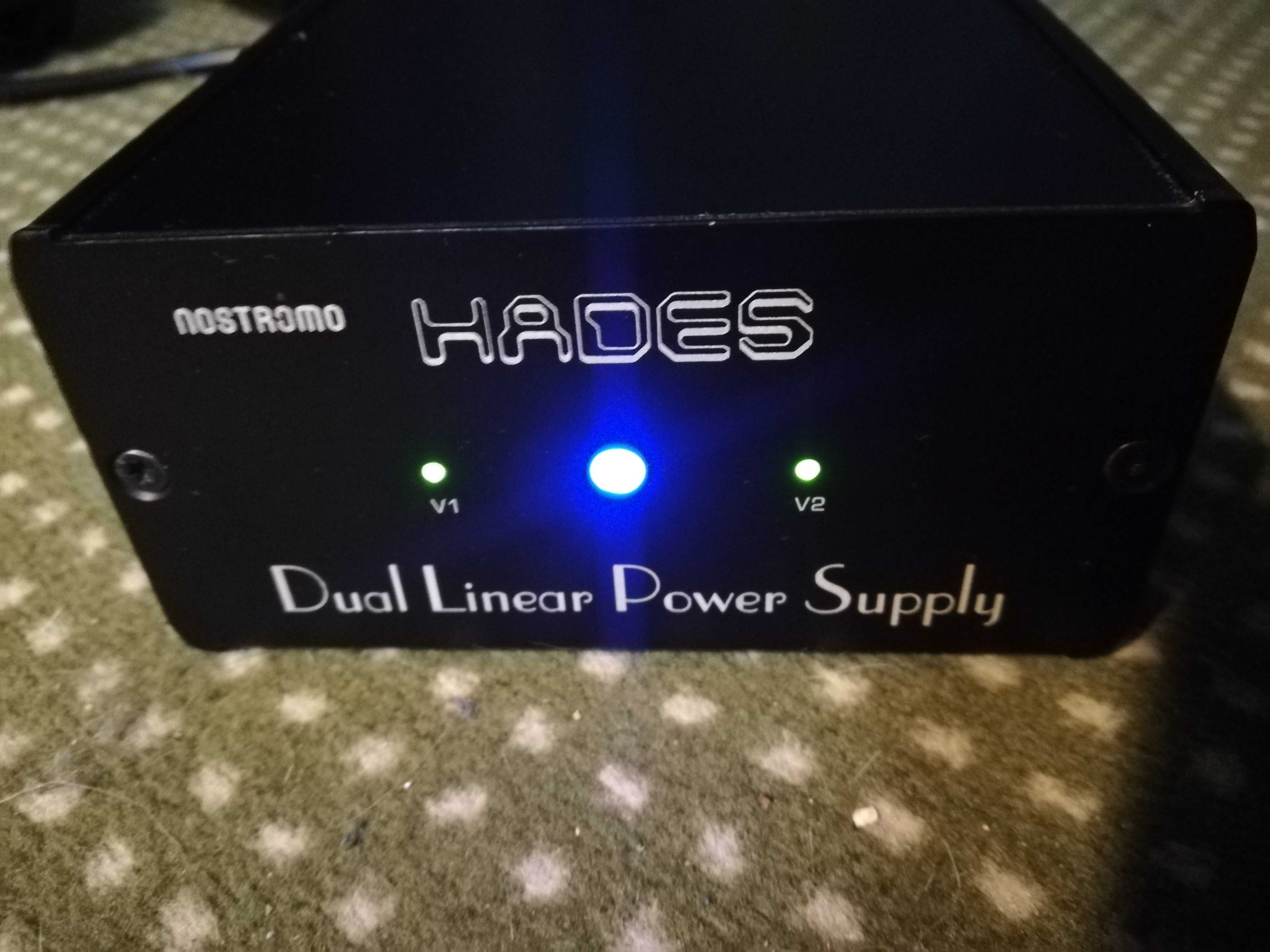 Zasilacz liniowy do audio Nostromo Hades - posiada 2 napięcia  12V 5V
