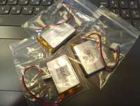 Акумулятор литиевый 703048 1000mah 3.7v проверены. 3 шт комплект