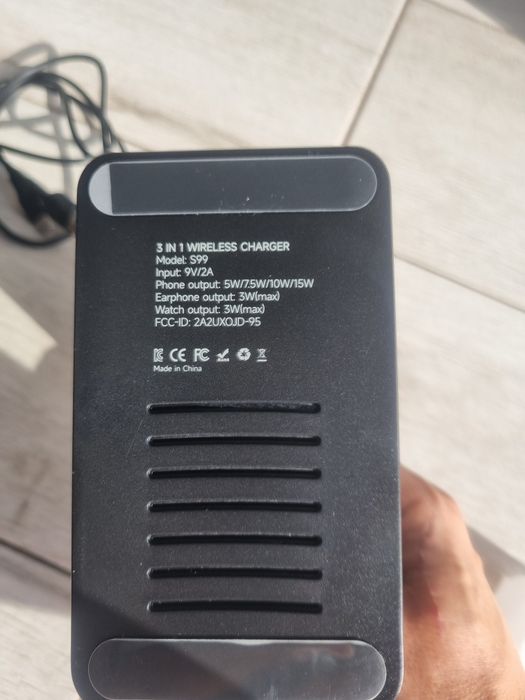 Nowa ładowarka indukcyjna zegarek telefonsłuchawki  Samsung s23