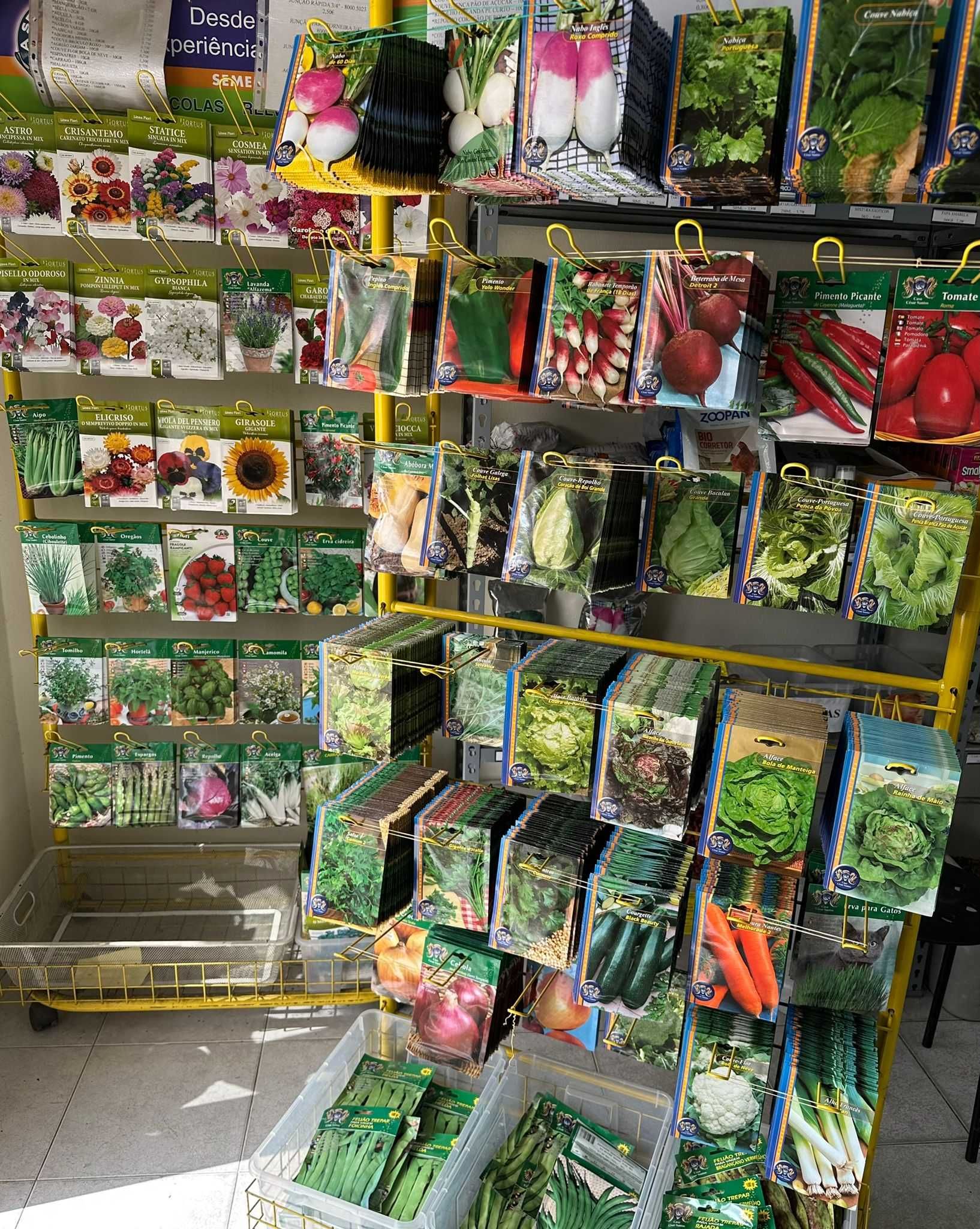 Sementes Variadas - Pacotes até 100g