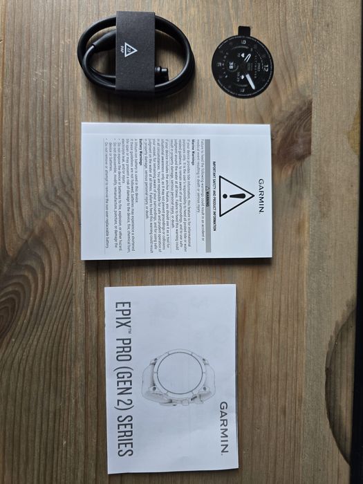 Zegarek Garmin Epix Pro Gen 2 Sapphire Edition 47mm tytanowy