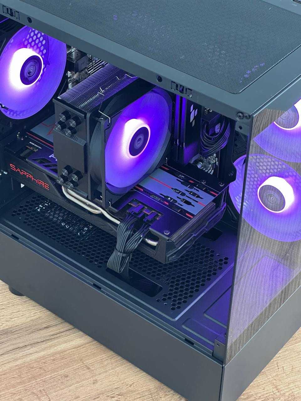 Ігровий комп'ютер /Ryzen 5 5600/b450/ssd 512gb/32gb Ram/Rx5700XT 8gb