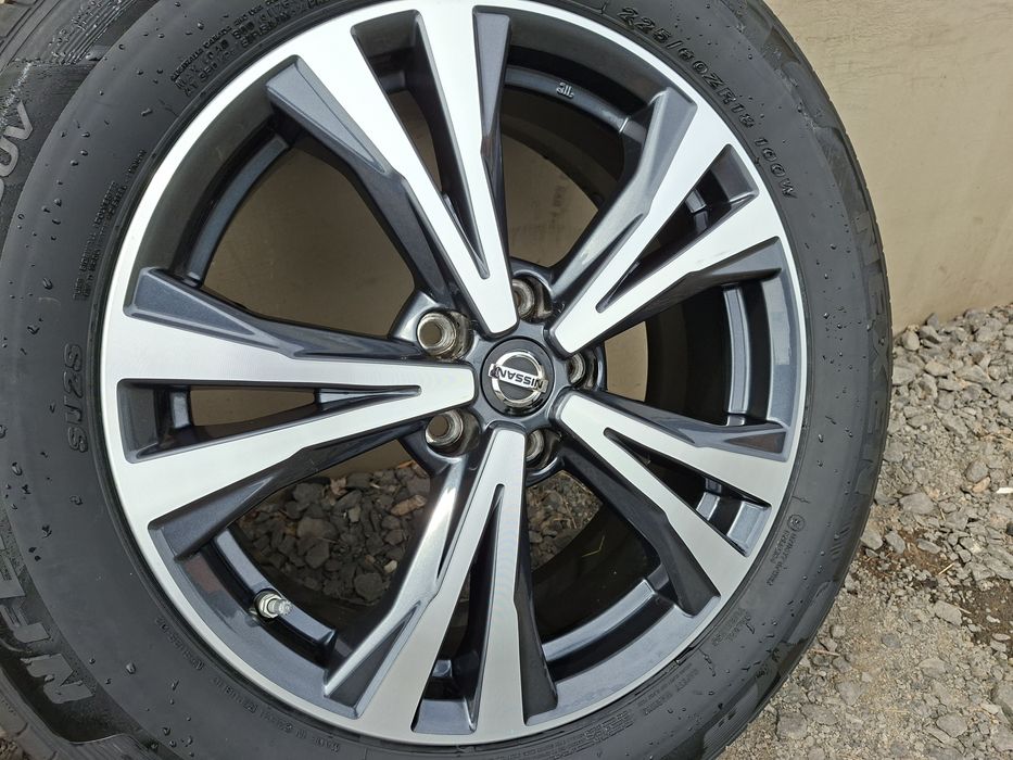 [K47] Koła LETNIE,ALUFELGI 18'' 5x114,3 ORYGINAŁ NISSAN+Czujniki.J.Now