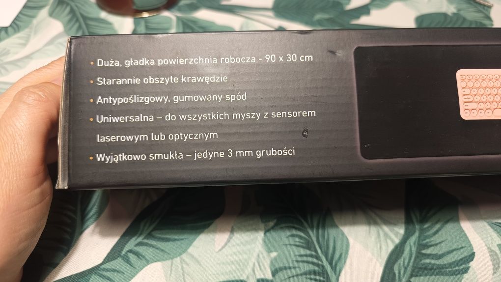 Podkładka pod mysz nowa duża xl 90*30 cm