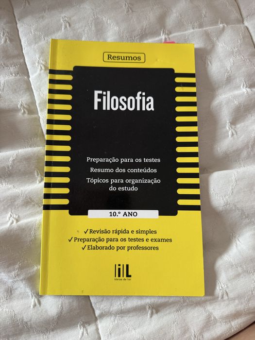 Livro de resumos de filosofia 10’ano