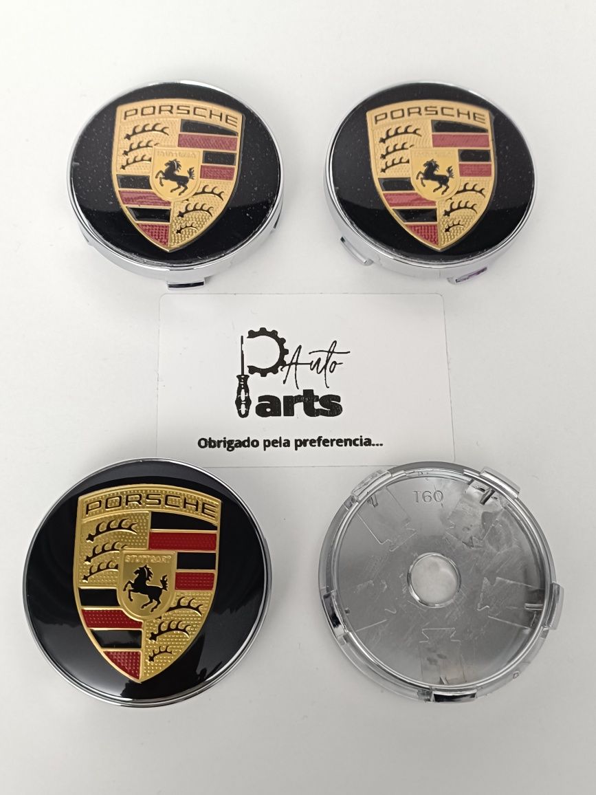 Centros de jante Porsche 60mm