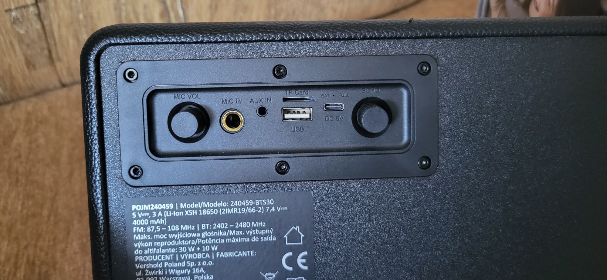 Glosnik bluetooth hykker
